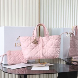 Borse Replica Dior Toujours media M2821 rosa