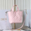 Borsa piccola verticale Dior Toujours M2835 rosa
