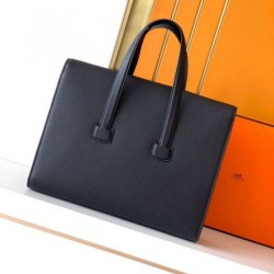 Sito Replica Borsa da lavoro Hermes 6097 nera Imitazioni Replica perfette Borsa da lavoro Hermes 6097 nera