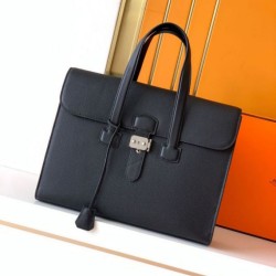 Replica perfette Borsa da lavoro Hermes 6097 nera