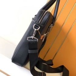 Replica perfette Borsa Valigetta da lavoro Hermes 7046 Nero 