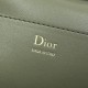 Replica perfette Pochette Dior Médaillon con tracolla Grigia