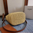 Borsa a secchiello piccola intrecciata Celine Triomphe Borsa a secchiello piccola intrecciata Celine Triomphe