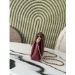 Borsa a tracolla Chanel 26S AS6255 CC con manico superiore Rosso