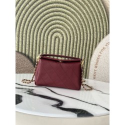Borsa a tracolla Chanel 26S AS6255 CC con manico superiore Rosso