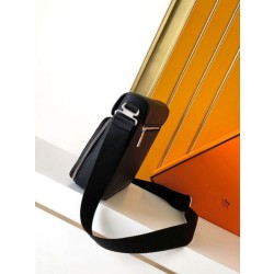Borse Imitazioni a tracolla Hermes Messenger 7062 uomo Nera