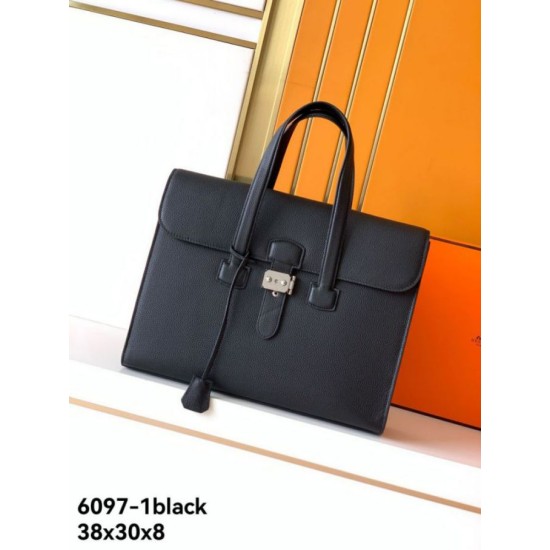Borsa da lavoro Hermes 6097 nera