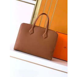 Bora Pari all'originale replica da lavoro Hermes Elephant marrone