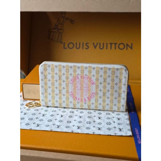 Portafoglio LV Stamp Zippy M28463 Giallo