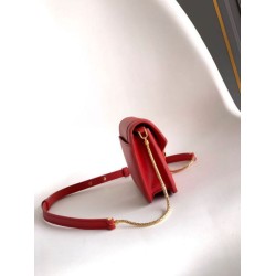 Pochette con catena Bvlgari Serpenti Forever 20cm Versione Chip Rosso Pochette con catena Bvlgari Serpenti Forever 20cm Versione Chip Rosso