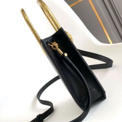 Sito Replica Borse Imitazioni tote mini Bvlgari Serpenti Versione Chip nera Imitazioni Replica perfette Borse Imitazioni tote mini Bvlgari Serpenti Versione Chip nera
