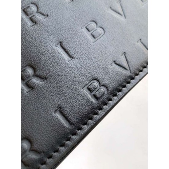 Sito Replica Portafoglio con catena Infinitum con logo Bvlgari Versione Chip nero Imitazioni Replica perfette Portafoglio con catena Infinitum con logo Bvlgari Versione Chip nero