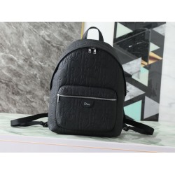 Zaino Dior Rider classico con cerniera nera
