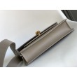 Borse Replica a tracolla Bvlgari Serpenti East-West Maxi Chain Versione Chip Grigio