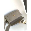 Borse Replica a tracolla Bvlgari Serpenti East-West Maxi Chain Versione Chip Grigio