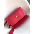 Borsa a tracolla Bvlgari Serpenti East-West Maxi Chain Versione Chip Rosso