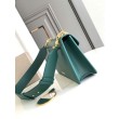 Borse Replica a tracolla Bvlgari Serpenti East-West Maxi Chain Versione Chip verde