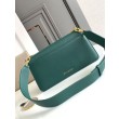Borse Replica a tracolla Bvlgari Serpenti East-West Maxi Chain Versione Chip verde