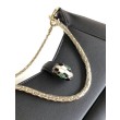 Borsa a tracolla piccola Bvlgari Serpenti Baia nera