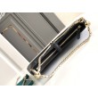 Borsa a tracolla piccola Bvlgari Serpenti Baia nera