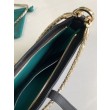 Borsa a tracolla piccola Bvlgari Serpenti Baia nera
