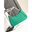 Borsa a tracolla piccola Bvlgari Serpenti Baia verde