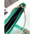 Borsa a tracolla piccola Bvlgari Serpenti Baia verde