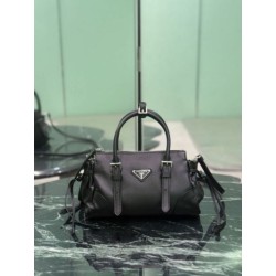 Borsa a tracolla Prada Mini Bonnie 1BA499 nera
