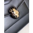 Borsa Bvlgari Serpenti Forever Mini con manico superiore Versione Chip Nero