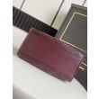 Borsa Chanel 26 hobo con intagli AS5631 Borgogna