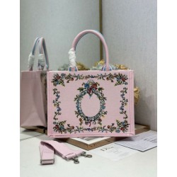 Borse Imitazioni shopping Dior Book Tote Beige Wave con tracolla
