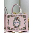 Borse Imitazioni shopping Dior Book Tote Beige Wave con tracolla