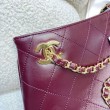 Borsa tote Chanel 26S AS6241 Borgogna