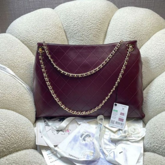 Borsa tote Chanel 26S AS6241 Borgogna