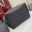 Borsa tote reversibile Gucci 839124 Totissima nera/marrone