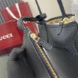 Borsa tote reversibile Gucci 839124 Totissima nera/marrone