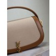 Copia Perfetta Borsa a mano YSL Saint Laurent Mini Voltaire cuoio