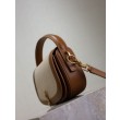 Copia Perfetta Borsa a mano YSL Saint Laurent Mini Voltaire cuoio