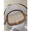 Copia Perfetta Borsa a mano YSL Saint Laurent Mini Voltaire cuoio