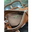 Copia Perfetta Borsa a tracolla Prada Mini Bonnie 1BA499 marrone