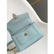 Copia Perfetta Borse Imitazioni Bvlgari Serpenti Forever Mini con manico superiore Versione Chip Blu