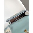 Copia Perfetta Borse Imitazioni Bvlgari Serpenti Forever Mini con manico superiore Versione Chip Blu