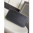 Copia Perfetta Borsa Chanel piccola 25 Hobo AS5293 nera traforata