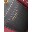 Copia Perfetta Borsa Chanel piccola 25 Hobo AS5293 nera traforata