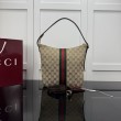 Gucci 875117 Borsa a tracolla media Lunetta marrone