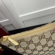 Gucci 875117 Borsa a tracolla media Lunetta marrone