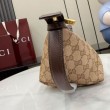 Gucci 875159 Beauty case piccolo GG marrone