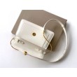Pochette con catena Bvlgari Serpenti Forever 20cm Versione Chip bianco