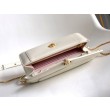 Pochette con catena Bvlgari Serpenti Forever 20cm Versione Chip bianco