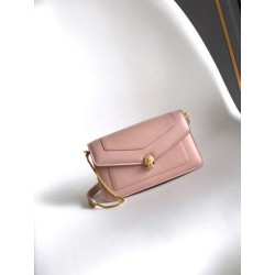 Pochette con catena Bvlgari Serpenti Forever 20cm Versione Chip Rosa